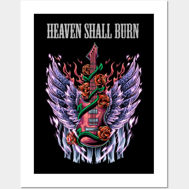 HEAVEN SHALL BURN BAND Wall Art by MrtimDraws